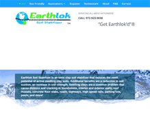 Tablet Screenshot of earthlok.com
